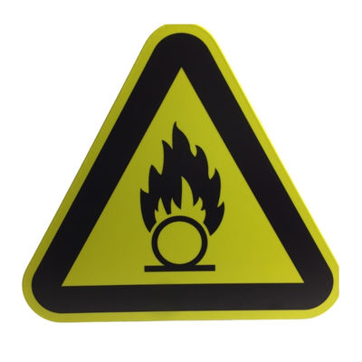 Photoluminescent Explosive Hazard Symbol Custom Warning Signs