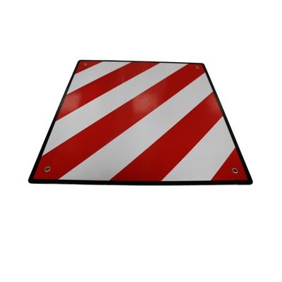 500x500 Reflective Motorhome Rear Warning Sign Aluminium Bike Rack Warning Sign