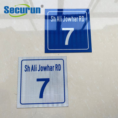 ODM 5 Inch Reflective House Numbers Road Name Signage Plaque
