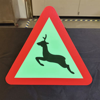 Plastic Photoluminescent Signage For Wall Mounted And Ceiling Mounted Installation