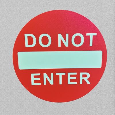 1mm Customized Glow In The Dark Signage For Ceiling-Mounted Installation